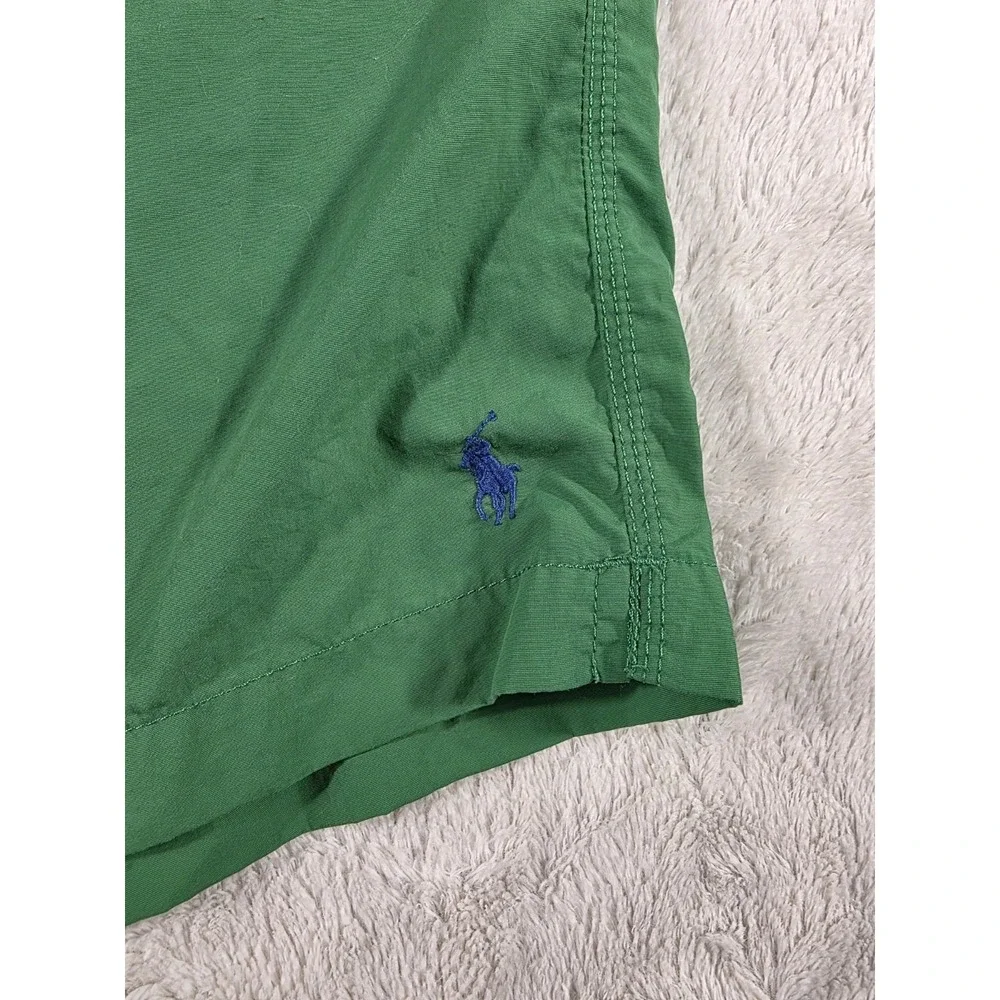 Polo Ralph Lauren Board shorts Swim Trunk Mesh Lined w/pockets Cargo Kelly Green